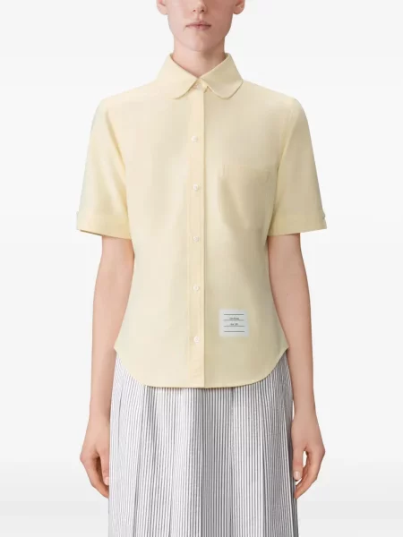 Cămașă Thom Browne scurtă galben