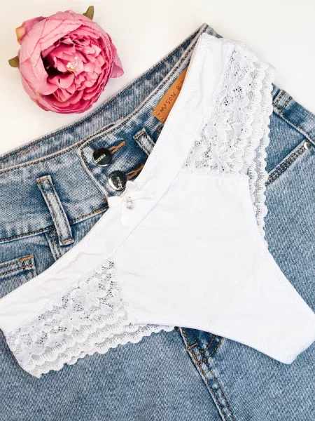 ISSA Plus Труси Текстиль білий