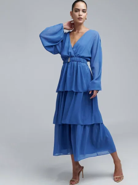 BWLDR Rochie de seară Alana azuriu