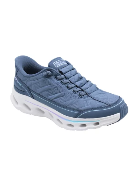 Sneakersy Skechers niebieskie