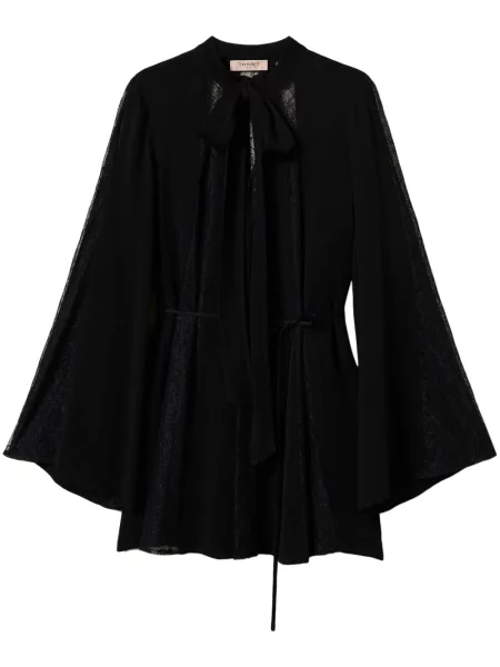 Tunika Twinset koronkowa czarna