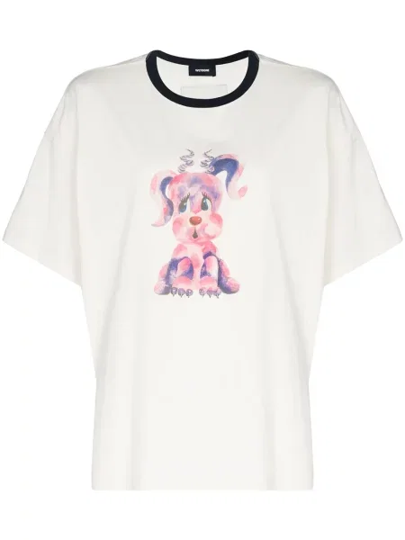Tricou We11done cu decolteu rotund