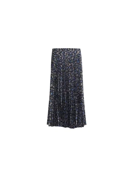 Spódnica Hugo Boss niebieska