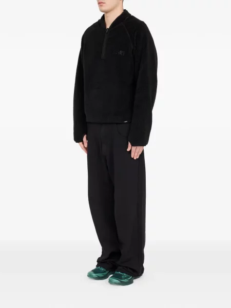 Флийс плюшено мече полар Mm6 Maison Margiela черно