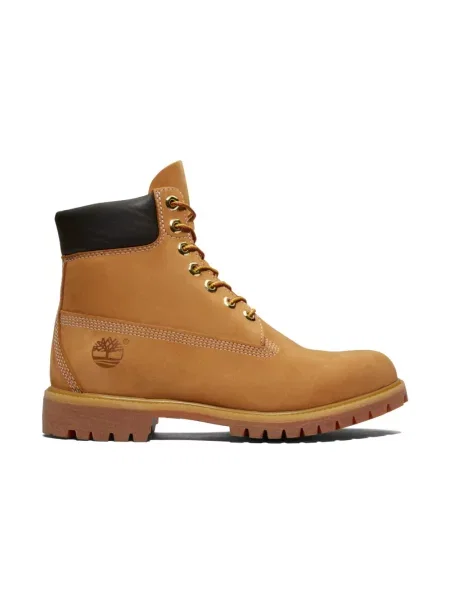 Botki Timberland wodoszczelne skórzane wiązane brązowe