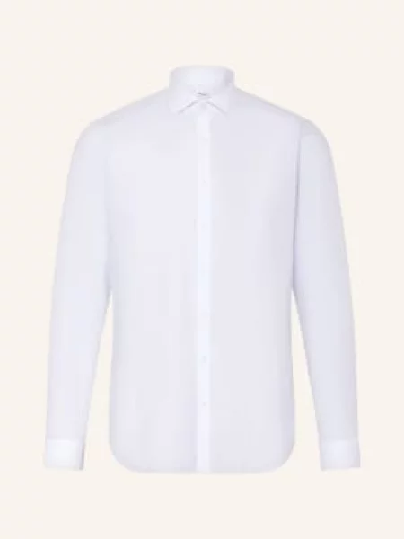 Paul Koszula O Kroju Dopasowanym blau biała