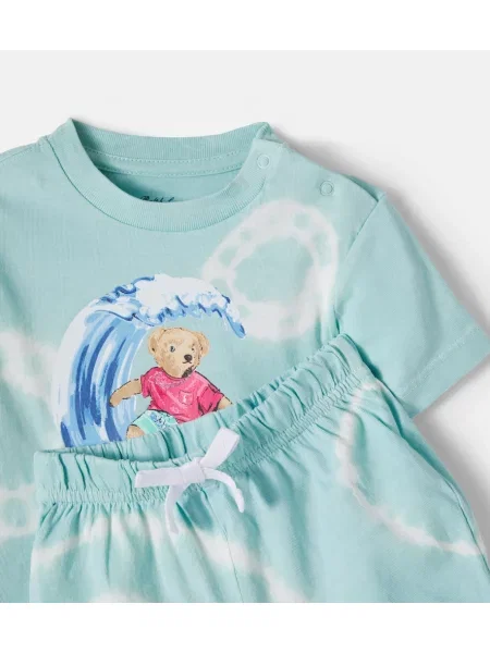 Gyerek pólóing Polo Ralph Lauren kék