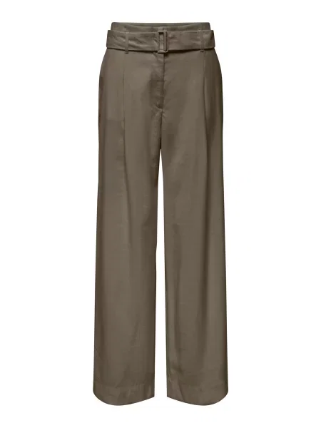 ONLY Pantaloni cutați ONLTILA grafit gri