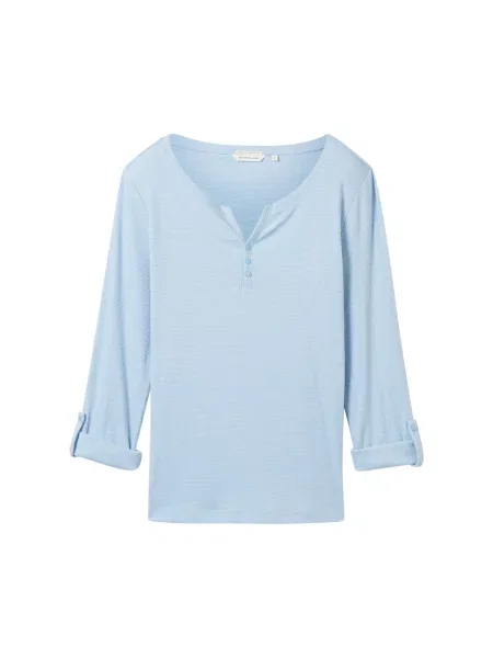 TOM TAILOR Tričko světlemodrá