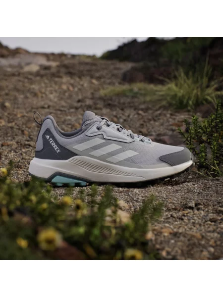 ADIDAS TERREX Polobotky Anylander šedá / antracitová / světle šedá bílé