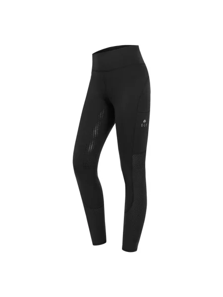 Legginsy jeździeckie z wysokim stanem i pełną przyczepnością ELT Hanna czarne
