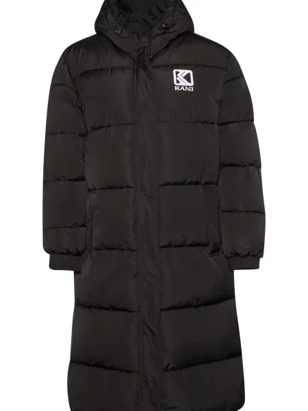 Karl Kani Zimski plašč črna bela