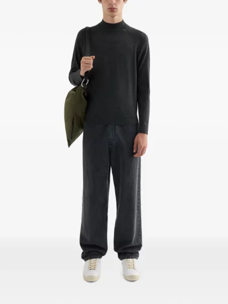 Ușor pulover Jil Sander de lână gri