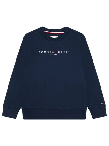 Tommy Hilfiger Bluză Essential Sweatshirt Bleumarin