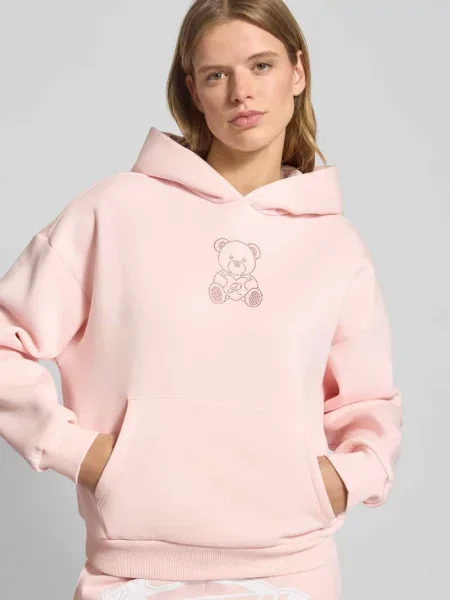 Bluza z kapturem z obszyciem ozdobnymi kamieniami Review