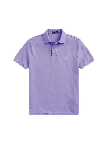 Koszulka polo Ralph Lauren casual fioletowa