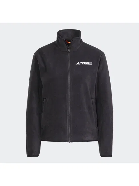 ADIDAS TERREX Funkcionalna jopa iz flisa Essentials črna bela