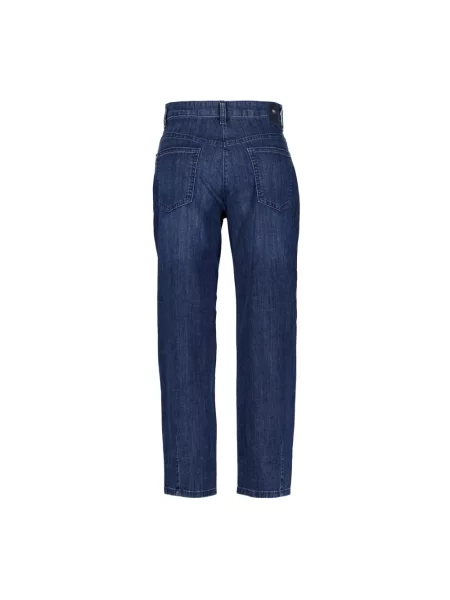 MAC Jeansy Kobieta Bobbie Jeansy o prostym krojuy niebieski