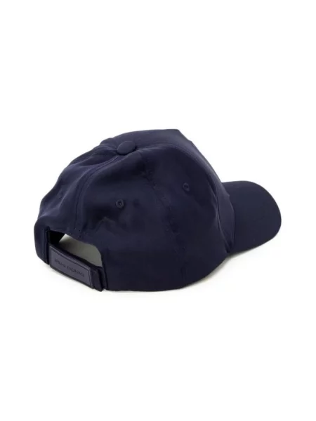 Czapka z daszkiem Armani Exchange niebieska