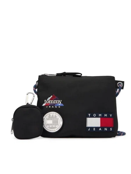 Tommy Jeans Válltáska Tjm Archive Trek Sacoche fekete