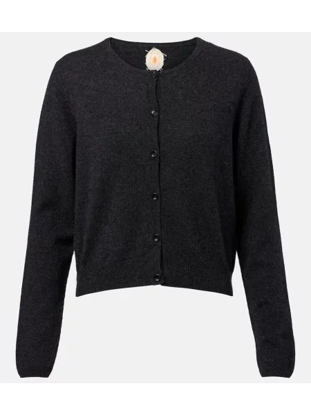 Cardigan Jardin Des Orangers din cașmir gri