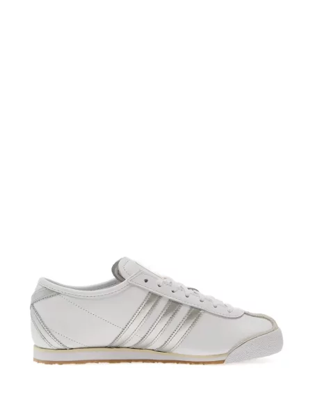 Sneakerși Adidas Gazelle din piele cu bretele albastru