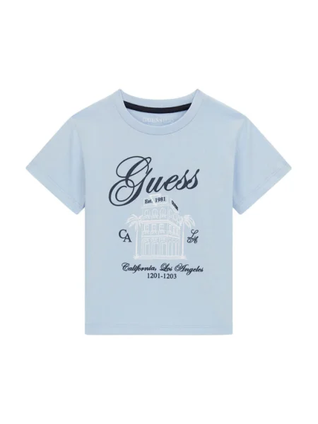 Guess Póló Regular Fit kék