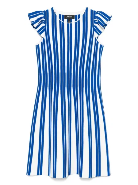 Prugasta odgovarati mini haljina Marccain bijela