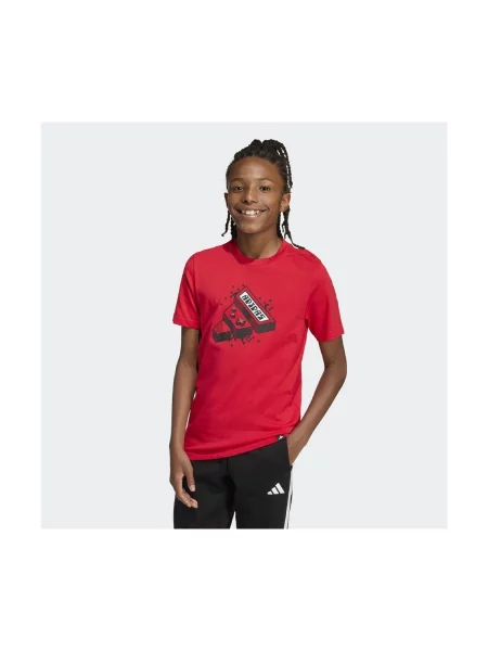 Tricou copii Adidas roșu