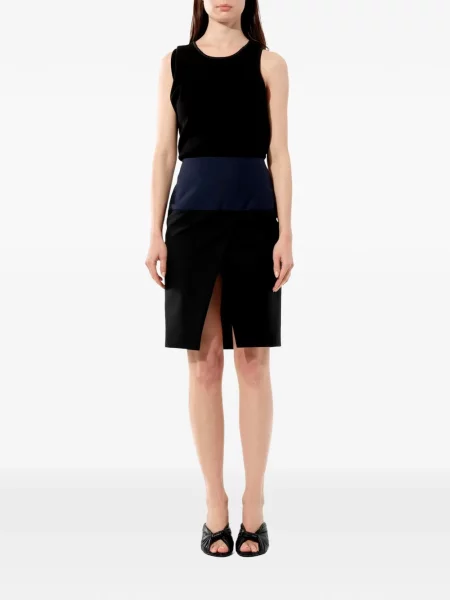 Fustă tip creion Balenciaga plic negru