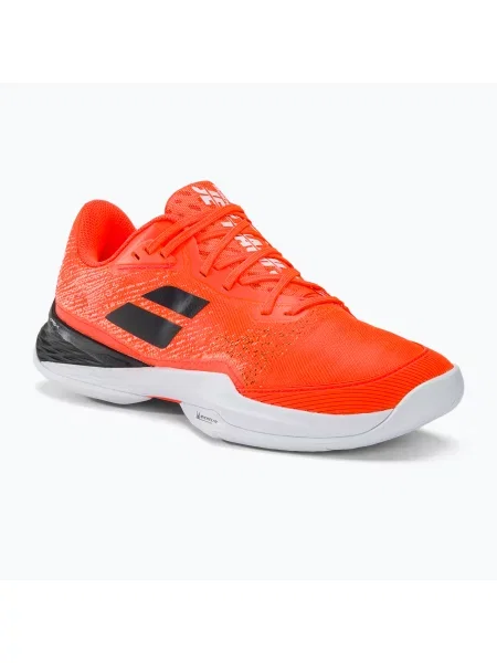 Buty do tenisa Babolat Jet Mach 3 All Court strike red/white białe