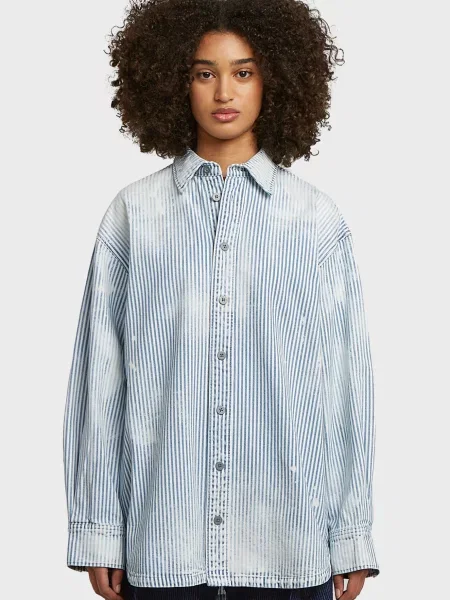 Смугаста максі сорочка G-star Raw