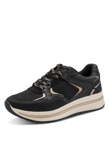 Sneakerși Tamaris negru