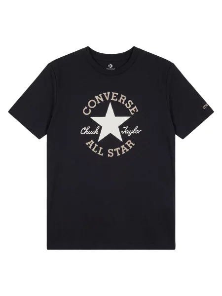 Gyerek póló Converse fekete