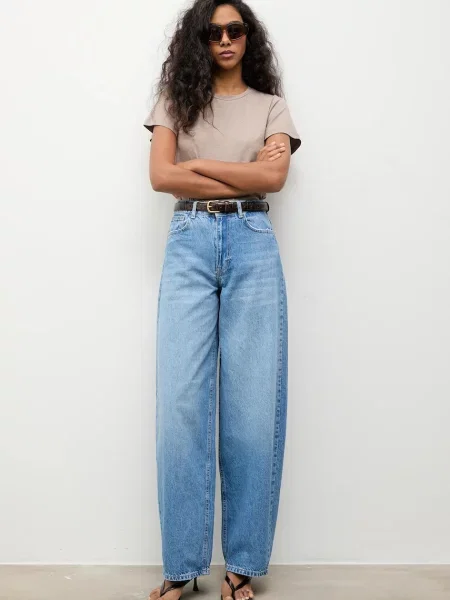 Blugi Answear.lab albastru