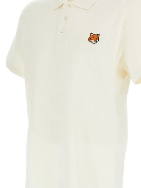 Polo Maison Kitsune cu broderie