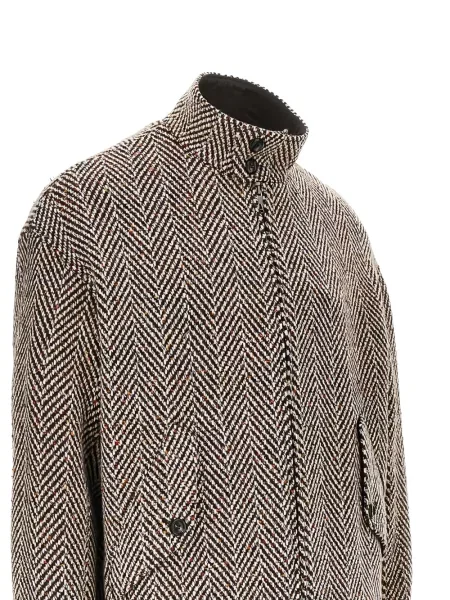 Geacă Emporio Armani maro