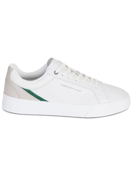 Sneakers Tommy Hilfiger Th Court alb