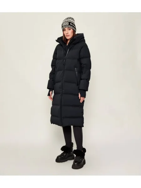 Marc O Polo De puf palton cu bretele negru