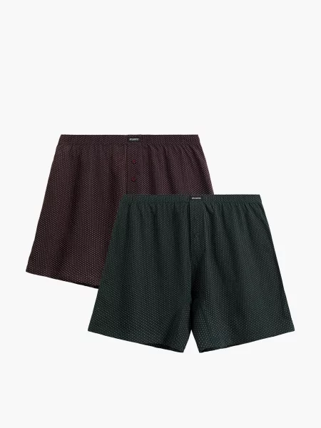 Набір трусів Atlantic бордовий