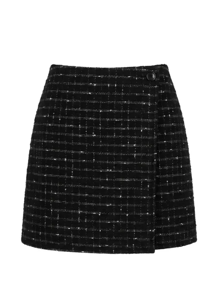 Fustă Msgm în carouri plic negru