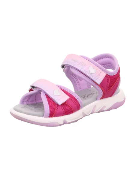 SUPERFIT Szandálok PEBBLES levendula magenta rózsaszín