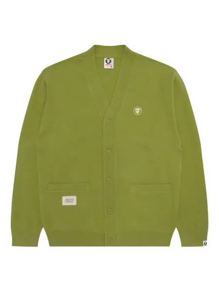 Cardigan Aape By A Bathing Ape verde