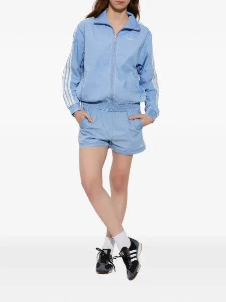 Tigriscsíkos póló Adidas nyomtatás fekete