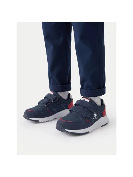 Sneakersy Beverly Hills Polo Club granatowe