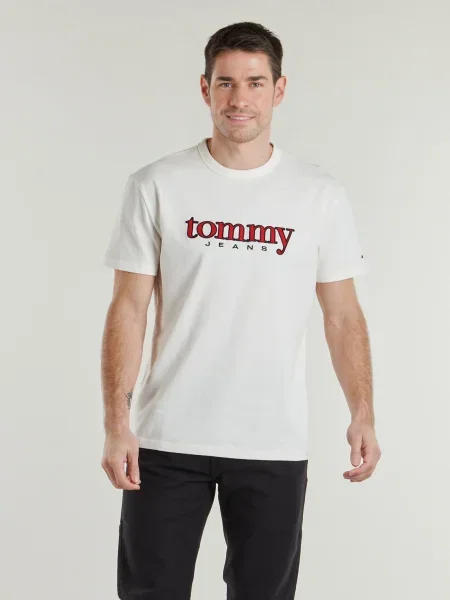 Póló Tommy Jeans fehér