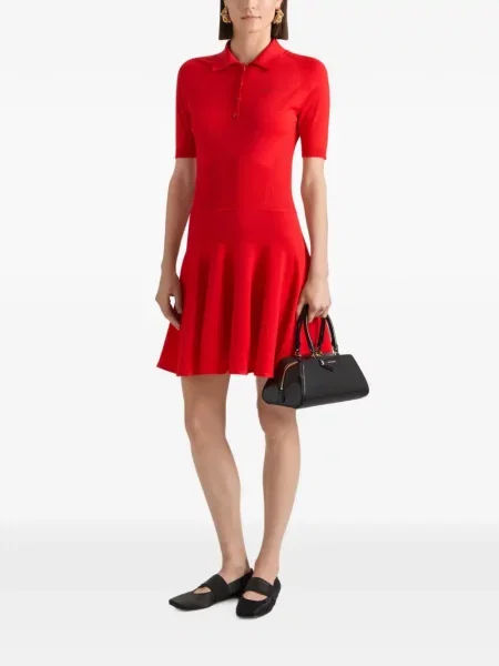 Rochie mini Givenchy tricotate roșu