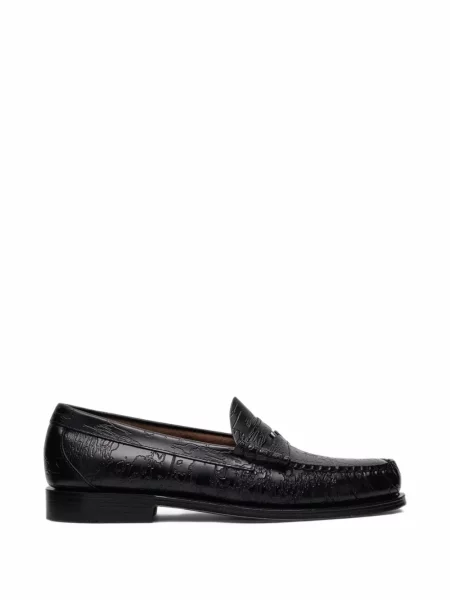 Pantofi loafer Dsm - Dover Street Market din piele streetstyle negru