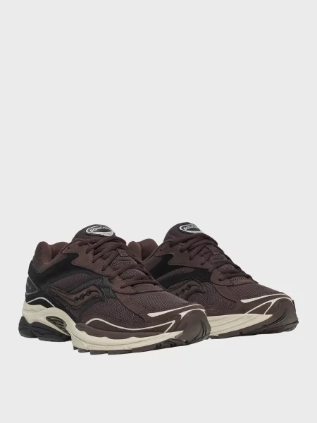 Замшевые кроссовки Saucony коричневые