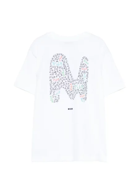 Dětské tričko Msgm bílé